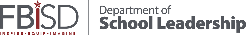 gray text on white bg and FBISD logo